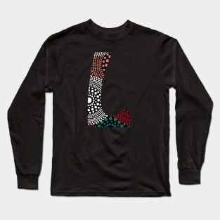 L Aboriginal Letter Long Sleeve T-Shirt